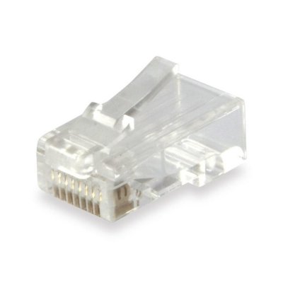 Kit 100 uds conectores rj45 equip cat6