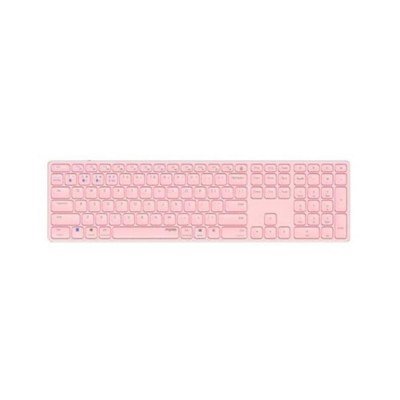 Teclado rapoo e9800m rosa inalambrico