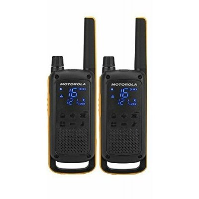 Talkabout T82 Extreme Twin Pack two-way radios 16 canales Negro, Naranja