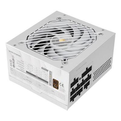 Fuente alimentacin mars gaming mpb650simw atx 650w blanca