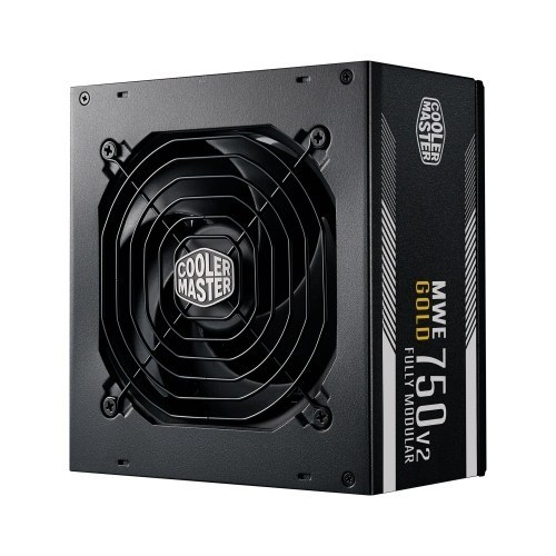 Cooler Master MWE Gold 750 - V2 unidad de fuente de alimentación 750 W 24-pin ATX ATX Negro