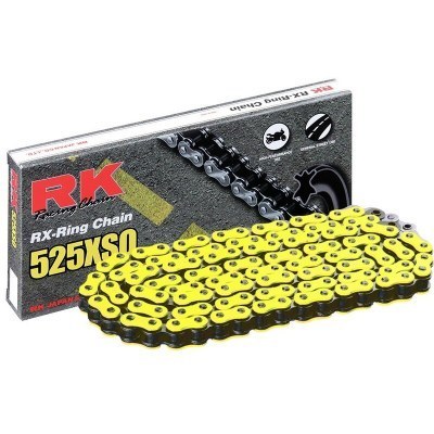 Cadena RK FY525XSO con 84 eslabones amarillo FY525XSO-84