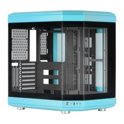 Mars gaming atx mc - 3t triple cristal azul