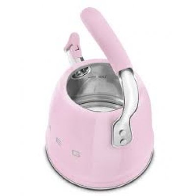 SMEG STOVETOP KETTLE 50´STYLE PINK WKF01PK