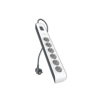 Regleta alimentacion belkin bsv603vf2m - v2 de proteccion contra sobretensiones 6 tomas boton apagado