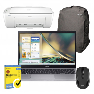 Pack ordenador portátil Acer Aspire 3 A315, Ryzen 7, 32GB RAM, 512GB SSD, 15.6