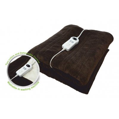 EB-162.001A manta eléctrica y almohadilla 100 W Marrón, Crema de color Vellón