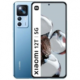 Teléfono móvil Smartphone Xiaomi 12T, 8GB, 256GB, 6.67 pulgadas, 5G, Azul