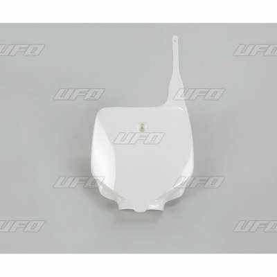 Portanúmeros delantero UFO blanco Kawasaki KA03712#047