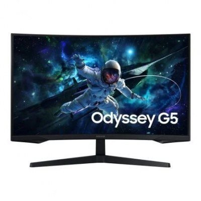 Monitor Gaming Curvo Samsung Odyssey G5 S32CG552EU 32/ QHD/ 1ms/ 165Hz/ VA/ Negro