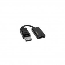 StarTech.com Adaptador Conversor DisplayPort a HDMI Macho a Hembra - 4K 60Hz Negro
