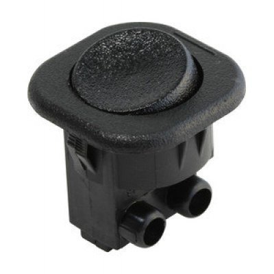 Interruptor Basculante Unipolar Empotrable NEGRO