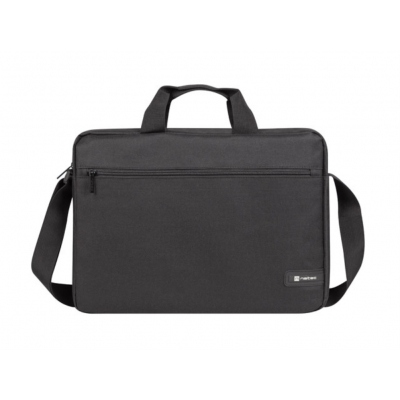 KIT MALETIN NATEC WALLAROO 2 CON RATON WIRELESS NEGRO PARA PORTATIL HASTA 15.6