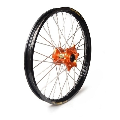 Rueda completa Haan Wheels aro negro 17-2,50 buje naranja 1 33149/3/10 1 33149/3/10