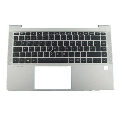 Top case + teclado compatible para portátil HP 840 G7 / 840 G8 M07090-071 Plata