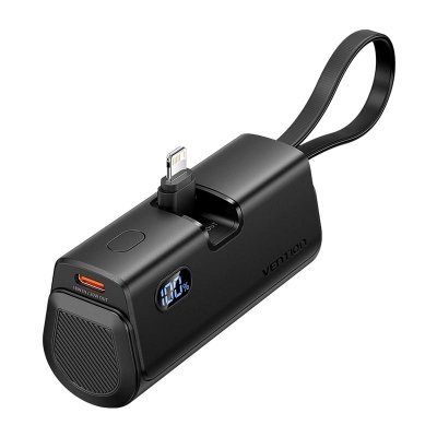 Powerbank 4.800mAh Vention FHRB0/ 22.5W/ Negra