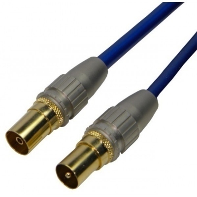 Cable Antena TV Macho-Hembra 2m Recto HQ