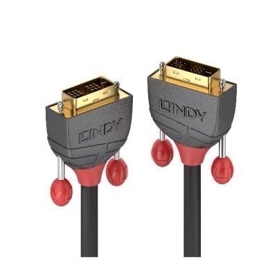 15M DVI-D SINGLE LINK CABLE, ANTHRA