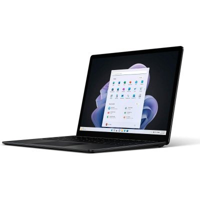 Portátil Reacondicionado MICROSOFT Surface Laptop 5 1950 13.5\ / i5-12th / 16gb / 256 gb Ssd / Win 10 Pro / Teclado kit de pegatinas de conversión / Negra / Grado A- Fuga de luz y bollos en el cover
