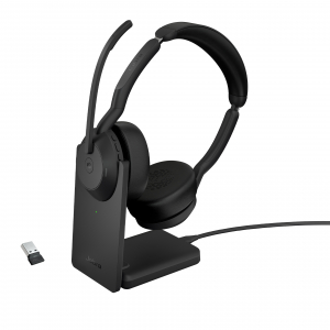 JABRA Evolve2 55 - MS Stereo - Headset - USB-A - con base de carga