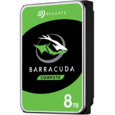 Disco Duro Seagate BarraCuda 8TB/ 3.5/ SATA III/ 256MB
