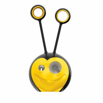 Croc Croc Sacapuntas manual Negro, Amarillo