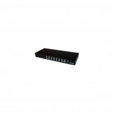 StarTech.com Conmutador Switch KVM 1U OSD y Cables 16 puertos USB A V?deo VGA HD15 - Negro