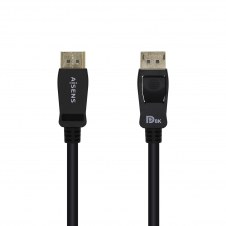 Aisens Cable Displayport certificado V1.4 8k 60hz macho a macho 2m negro