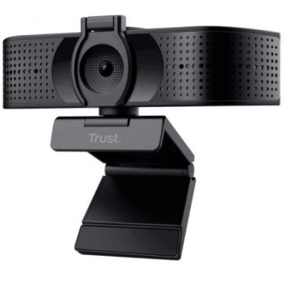 Webcam Trust Teza 24280/ Enfoque Automático/ 3840 x 2160 4K