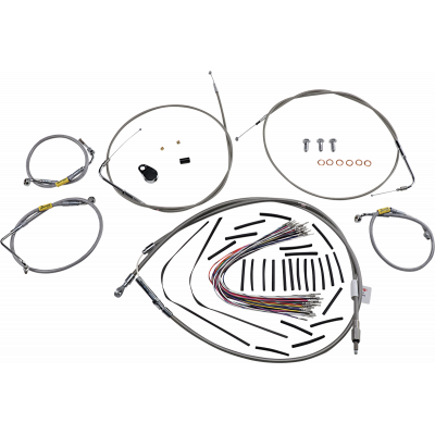 Kit mandos para motos Touring antiguas con manillares Bagger BURLY BRAND B30-1292