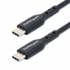 StarTech.com Cable de Carga USB-C de 3m - Cable de Carga USB Tipo C para Portátil - Cable USB para Tablet o Móvil - Entrega de Alimentación PD de 6