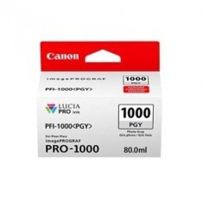 Cartucho canon pfi - 1000pgy foto gris pro - 1000