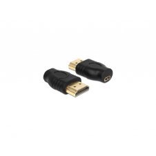 DeLOCK 65507 cambiador de género para cable HDMI A micro HDMI D Negro