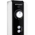 Radiador de aceite Orbegozo RH 1000, 1.000 W, 5 elementos, 2 potencias, termostato regulable, blanco - imagen 4