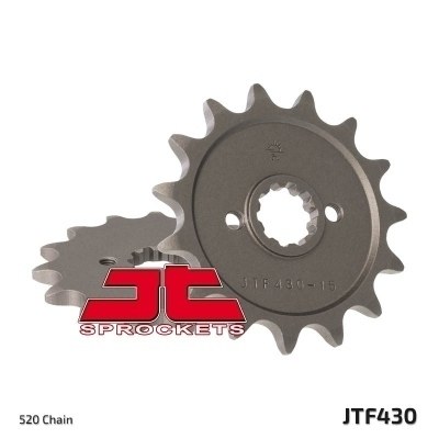 Piñón JT SPROCKETS acero estándar 430 - Paso 520 JTF430.13