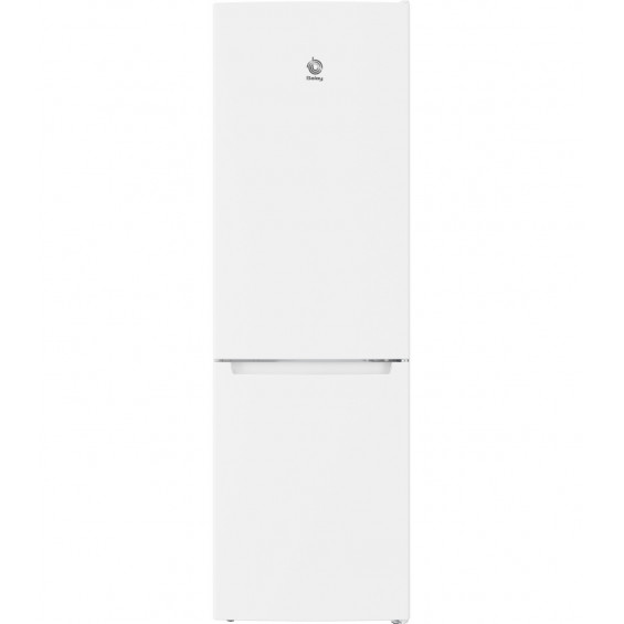 Frigorífico combi Balay 3KFE550WI, 186 x 60 x 66 cm, Total No Frost, clase E, 239 kWh/año, 42 dB, 305 litros, cajón Fresh, reversible, LED, blanco