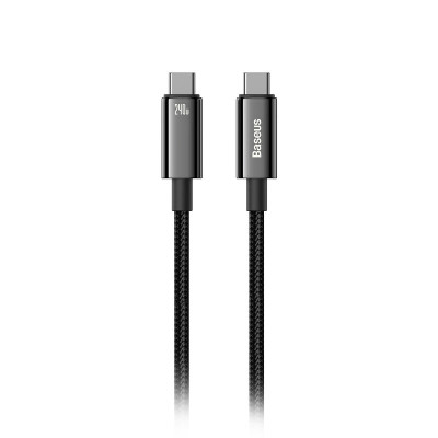 CAWJ040101 cable USB USB 2.0 2 m USB C 0,48 Gbit/s 240 W Negro