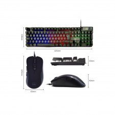 COMBO TECLADO/RATON EWENT PL3201 GAMING USB