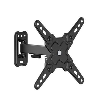 Cromad Soporte de Pared con Brazo Articulado para TV de 13-43 - Giratorio, Inclinable y Extensible - Peso Max 20Kg - VESA 200x200
