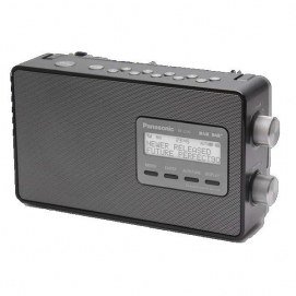 Radio portátil Panasonic RFD10EGK, FM, DAB+, a red y a pilas