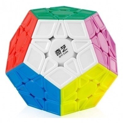 Cubo de rubik qiyi qiheng megaminx stickerless