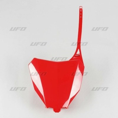 Portanúmeros delantero UFO rojo Honda CRF450R/RX HO04686#070
