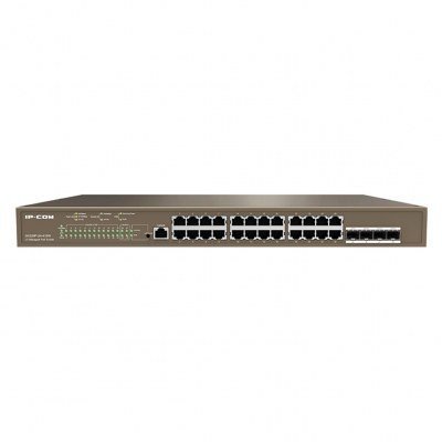 Switch ip - com g5328p - 24 - 410w 24 puertos poe gestionable