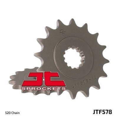 Piñón JT SPROCKETS acero estándar 578 - Paso 520 JTF578.16