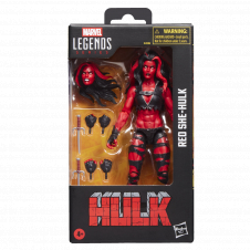 Figura hasbro marvel legends series hulk red she - hulk