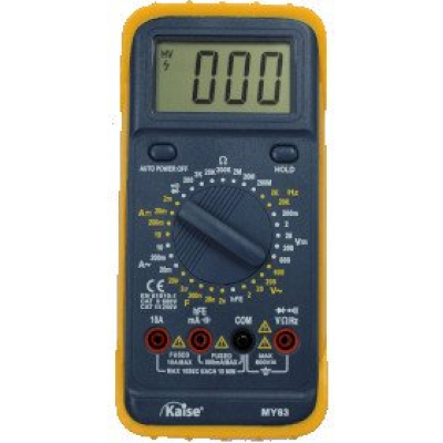 Multimetro Digital MY63 Capacimetro+Vca+Vcc+diodos