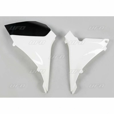 Tapa caja filtro aire UFO blanco KTM SX-F250/350/450/505 KT04025#047