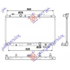 RADIATOR 1.2-1.3 PETROL MANUAL (350x680) (NRF)