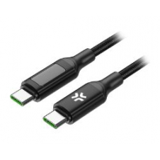 Cable CELLY USB-C a USB-C 100W LED (USBCUSBC100WLED)
