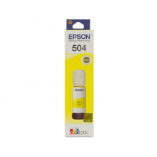 BOTELLA DE TINTA EPSON ECOTANK T504 AMARILLO SERIE L 70ML DYE T504420-AL